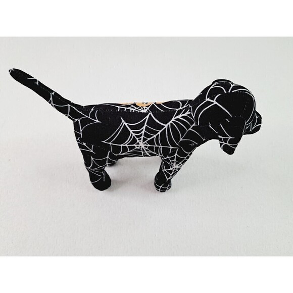 New Victoria’s Secret Pink Mini Halloween spiderweb pup Logo BOO! Dog 2022 - Picture 3 of 5